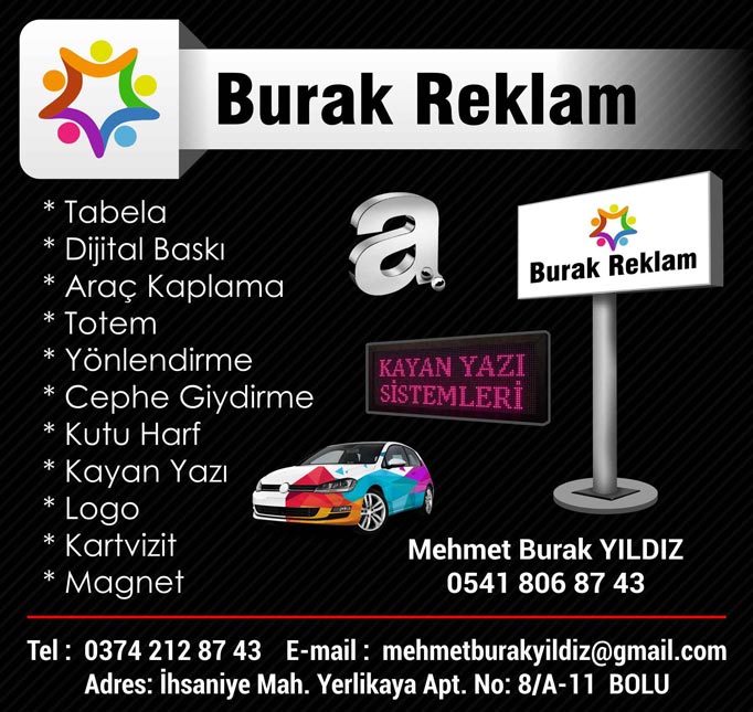 Burak Reklam Bolu