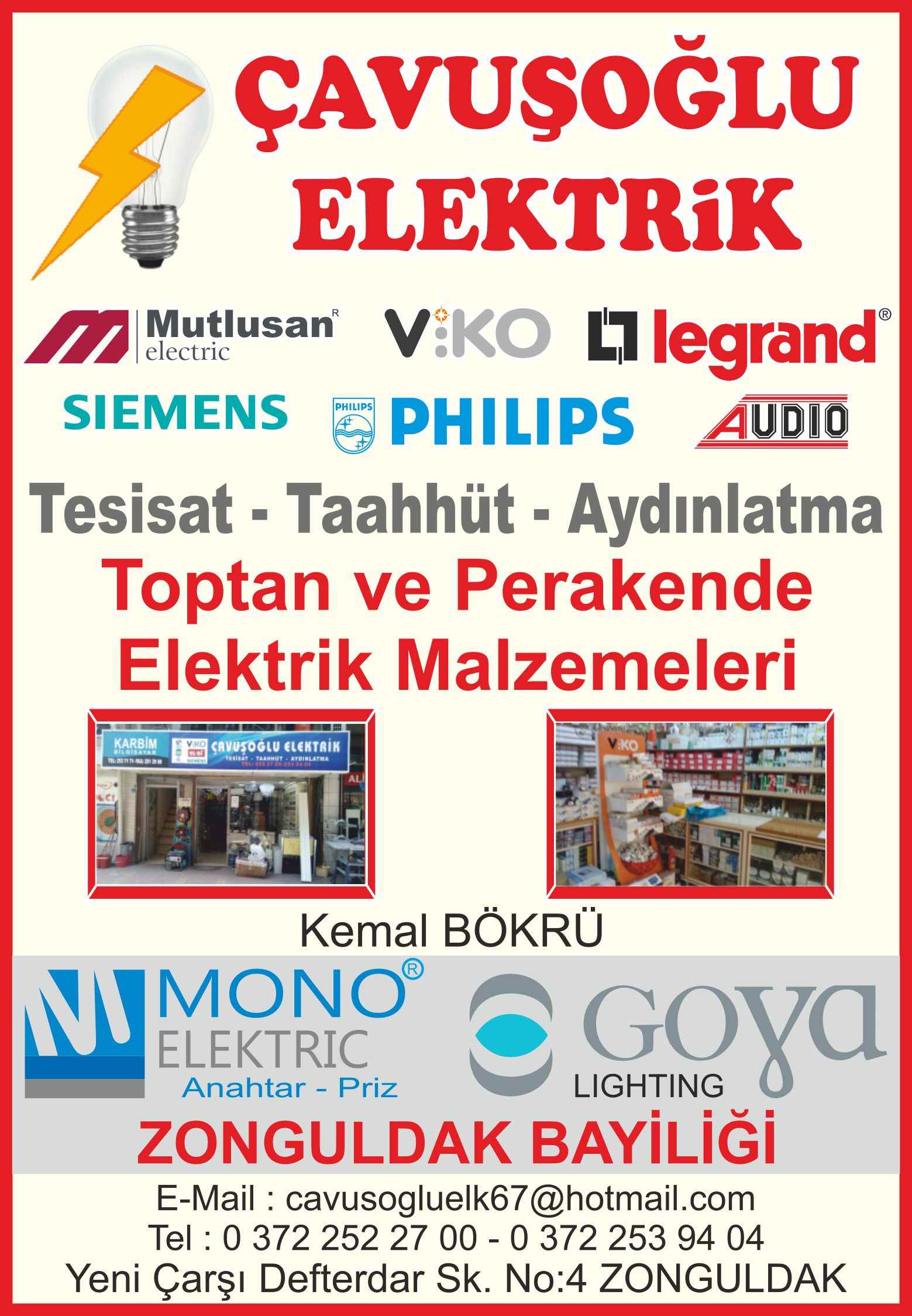 Çavuşoğlu Elektrik Zonguldak