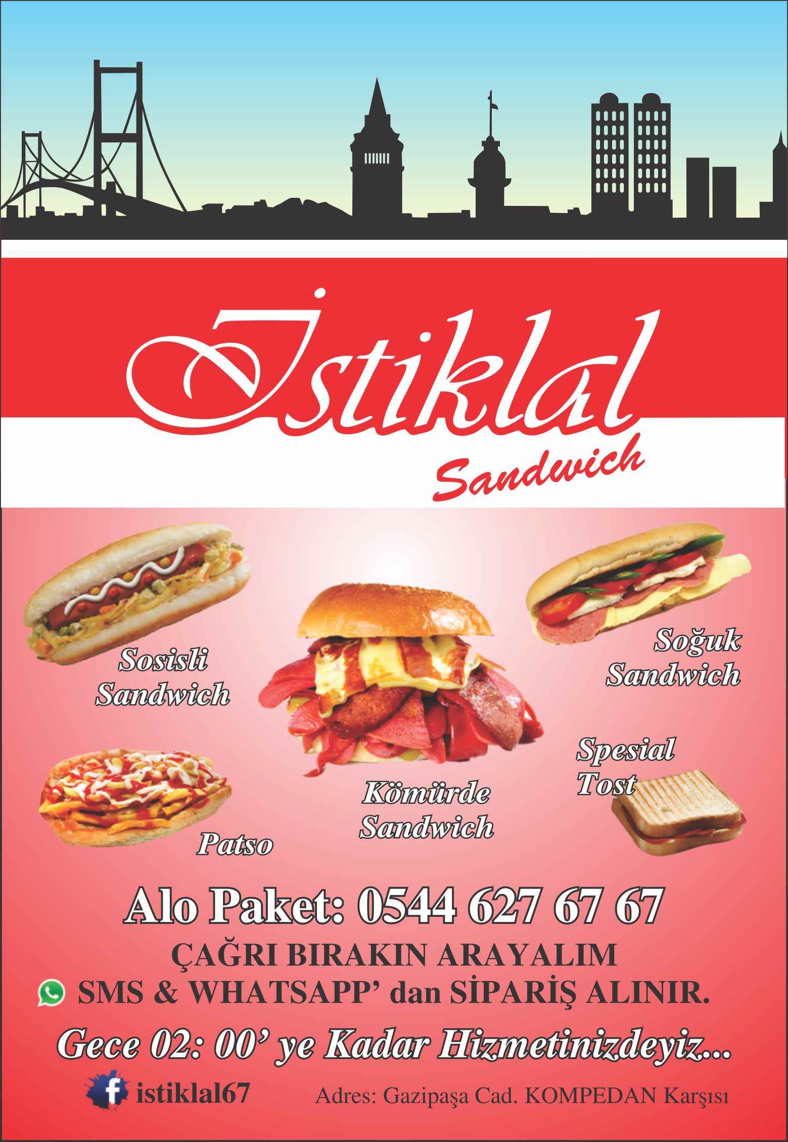 İstiklal Sandwich Zonguldak