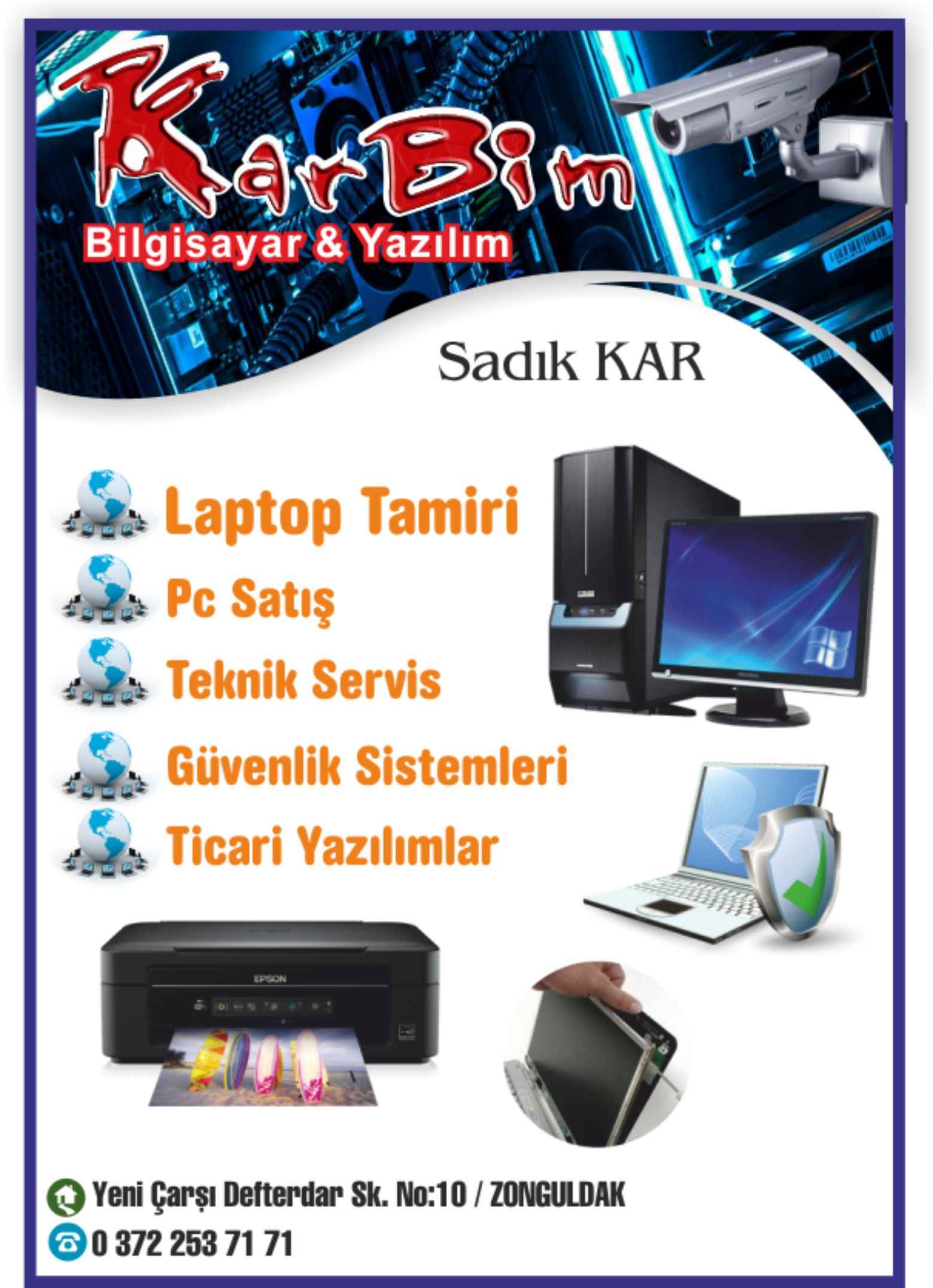 Karbim Bilgisayar Yazılım Zonguldak