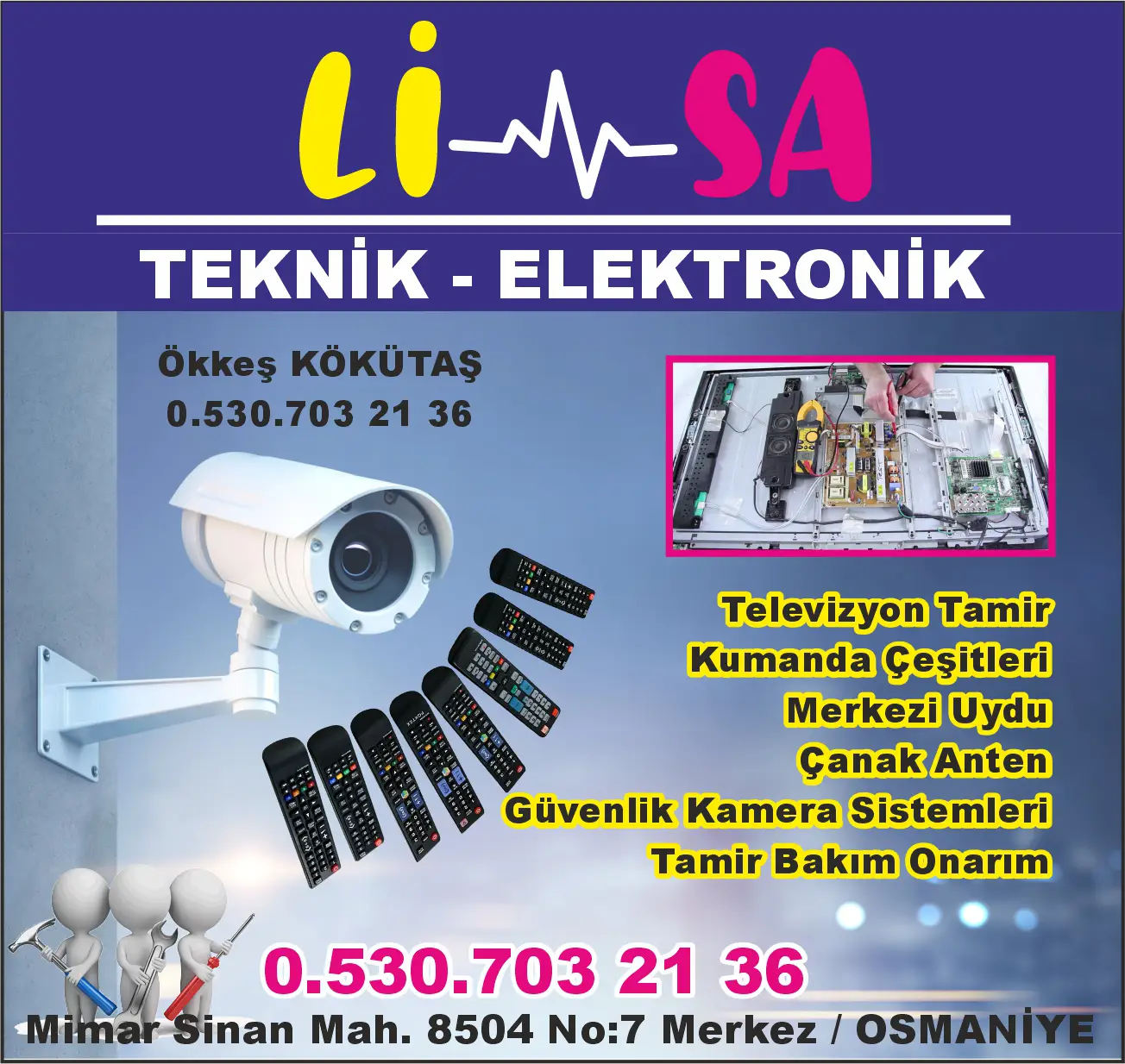 lisa teknik elektronik osmaniye