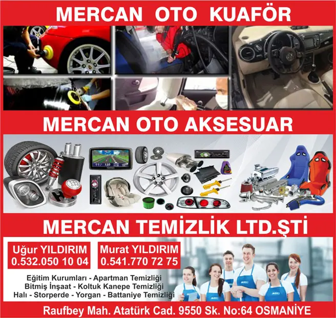 Mercan Oto Yıkama Osmaniye