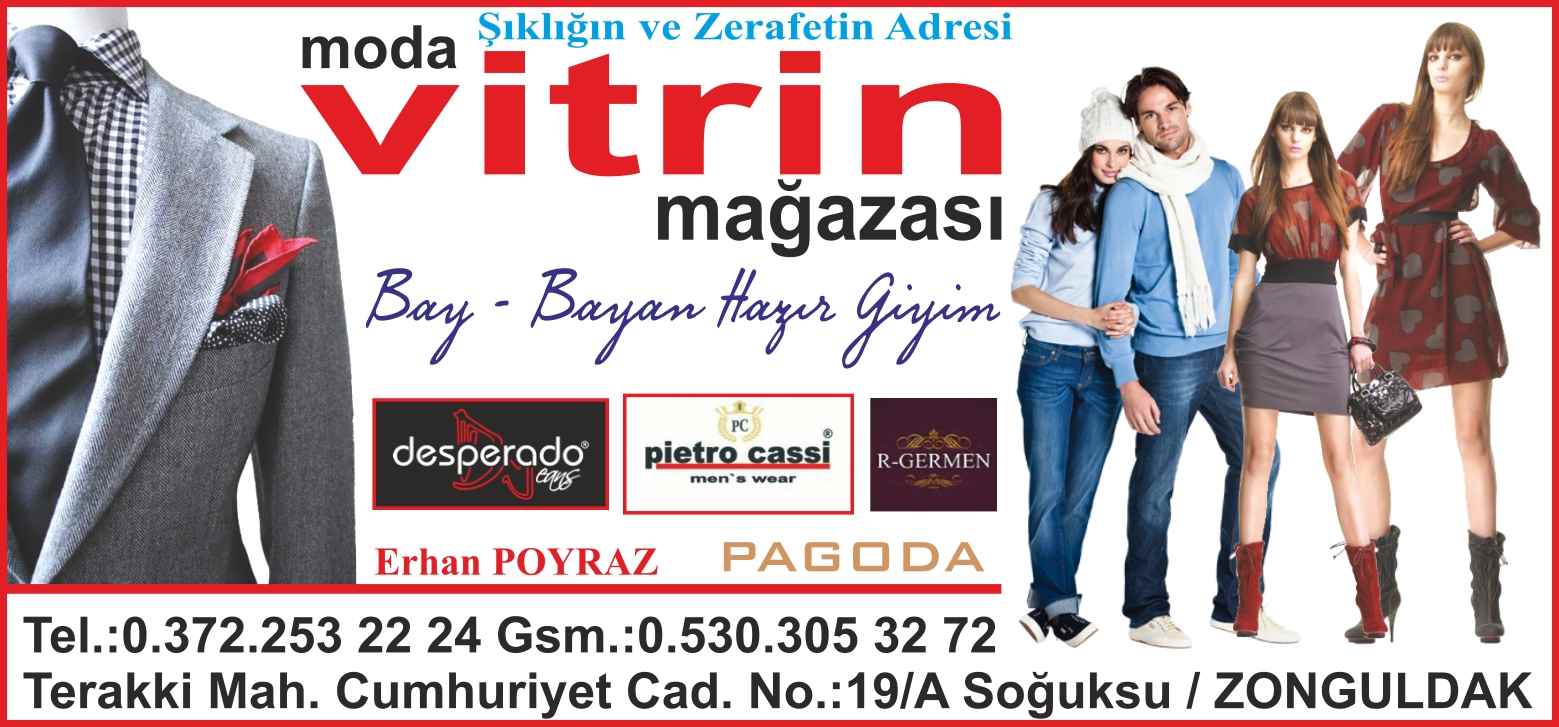 Moda Vitrin Mağazası Zonguldak