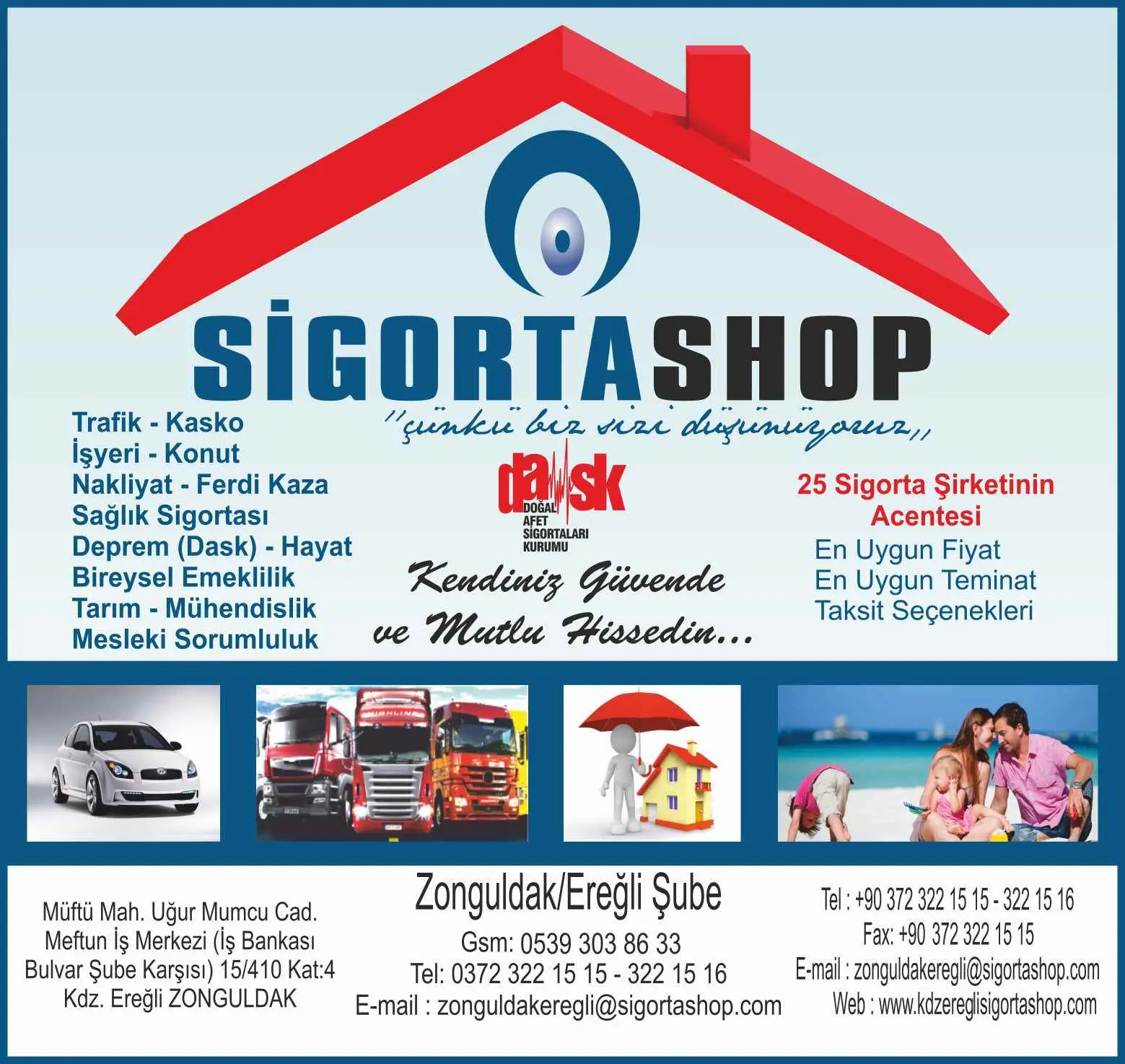 Sigorta Shop Kdz.Ereğli