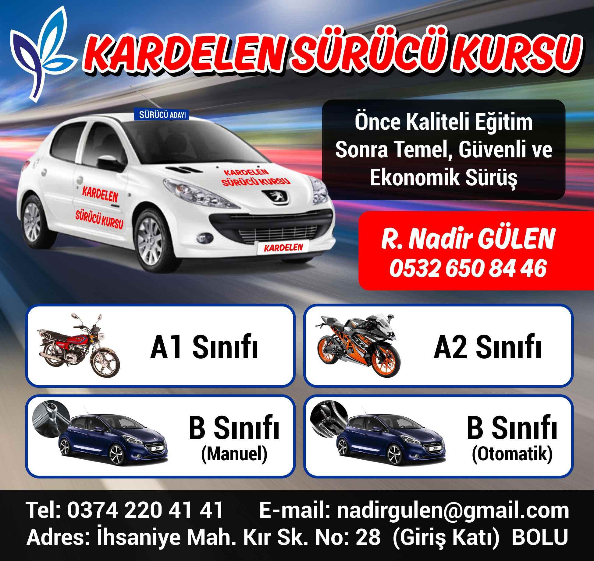 İhsanİye sürücü kursu